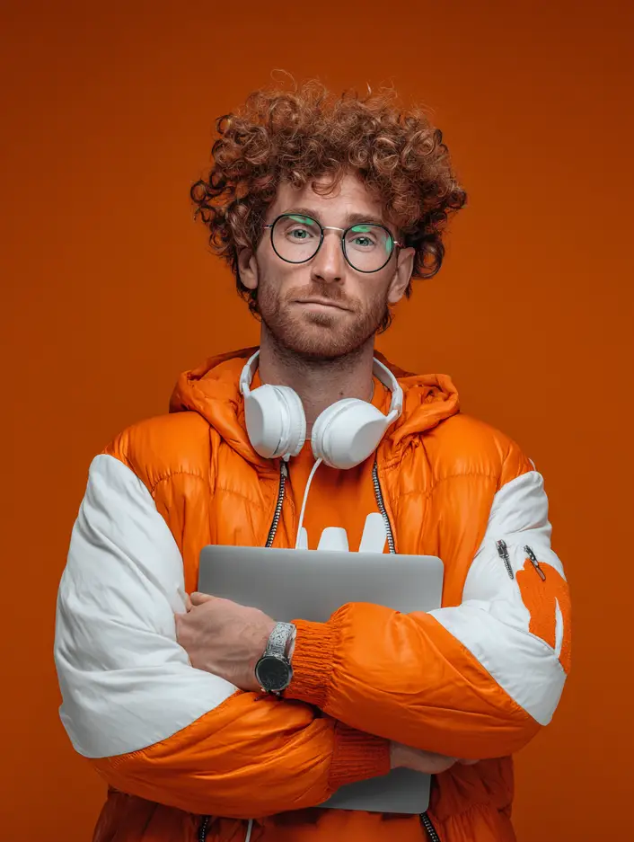 Content creators working on their devices to create new content.